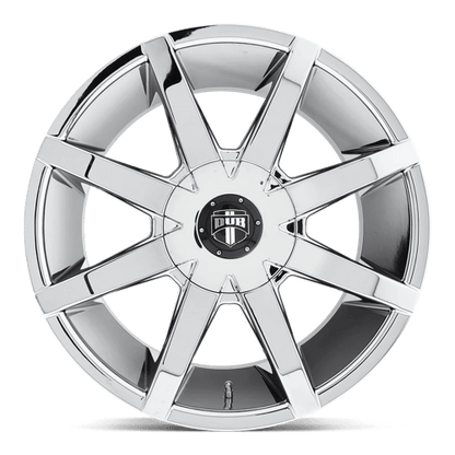 DUB S111 PUSH Chrome 24x9.5 +25 6x135|6x139.7mm 87.1mm