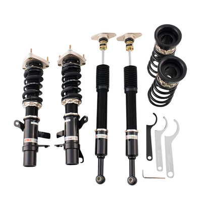 BC Racing BR Series coilovers on white background