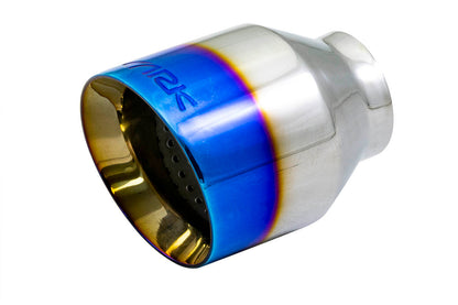 4.5" Universal Exhaust Tip ET003 (Burnt/Polish) - ARK Performance