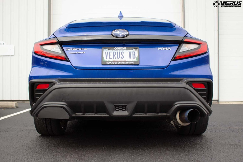 Verus - Exhaust Cutout Cover - Subaru WRX (VB)