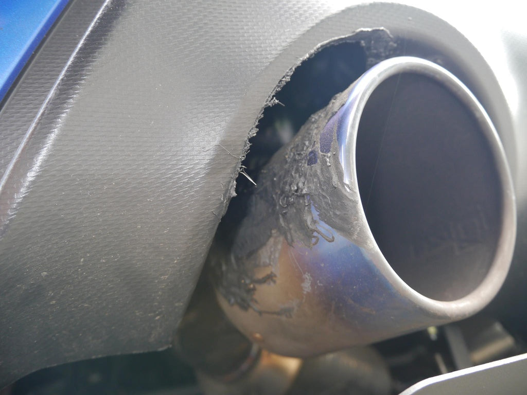 Verus - Exhaust Cutout Cover, Passenger Side- BRZ/FRS/GT86