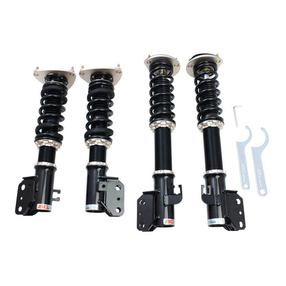 BC Racing BR Series coilovers on white background