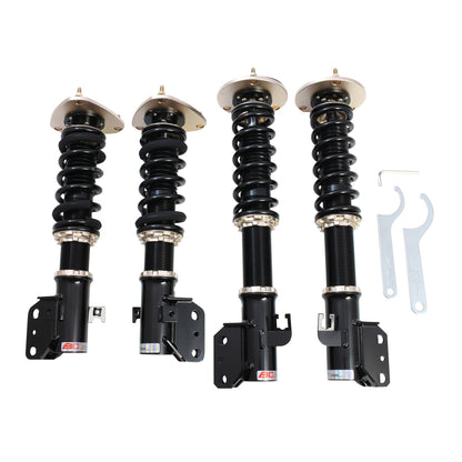 BC Racing BR Series coilovers on white background
