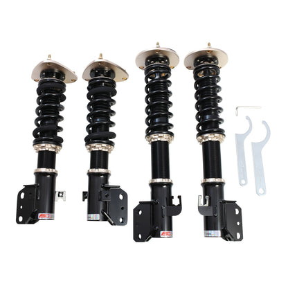 BC Racing BR Series coilovers on white background