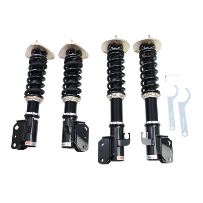 BC Racing BR Series coilovers on white background