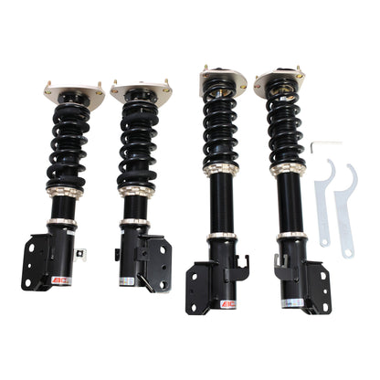 BC Racing BR Series coilovers on white background