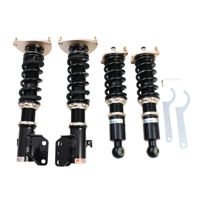 BC Racing BR Series coilovers on white background