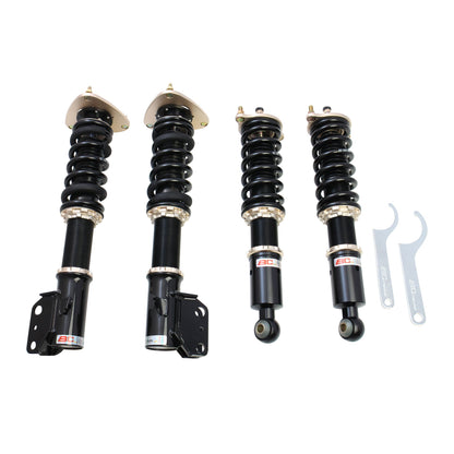 BC Racing BR Series coilovers on white background