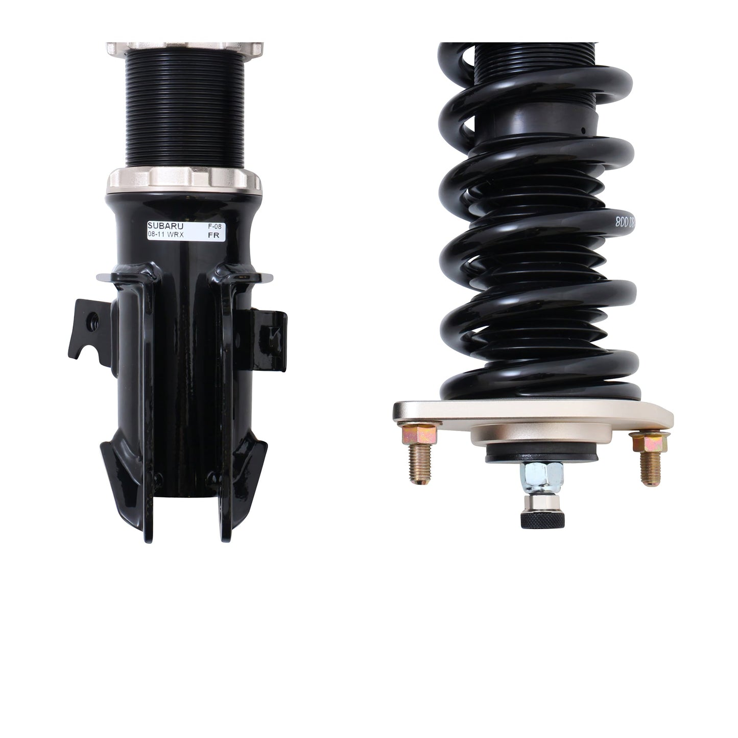 BC Racing 08-14 Subaru Impreza WRX Hatchback / 08-11 Subaru Impreza Base Hatchback (GH8) (Extreme Low) Coilovers