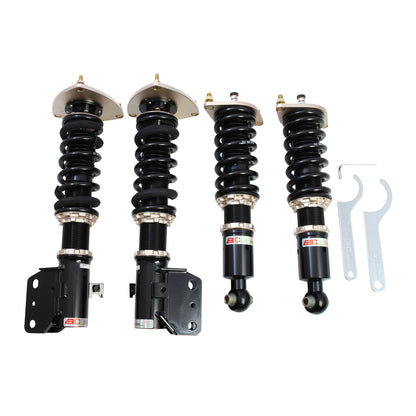BC Racing BR Series coilovers on white background