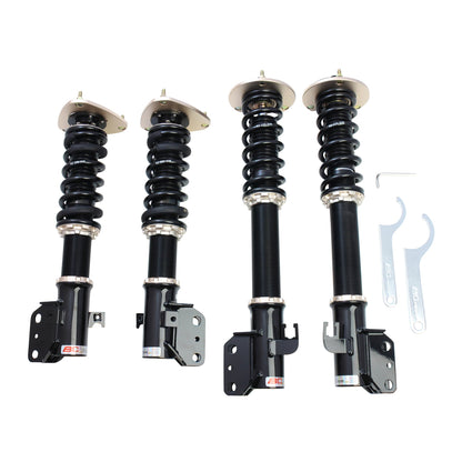 BC Racing BR Series coilovers on white background
