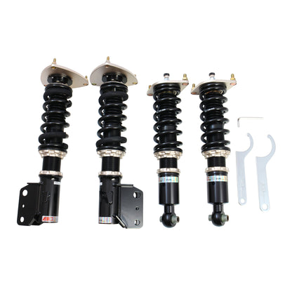BC Racing BR Series coilovers on white background
