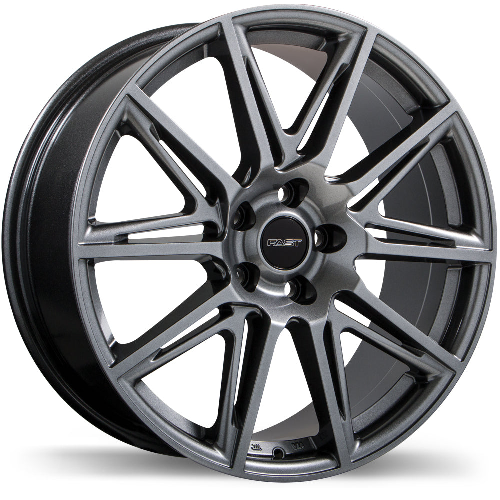 Fast Wheels Switch Titanium 19x8 +35 5x114.3mm 67.1mm