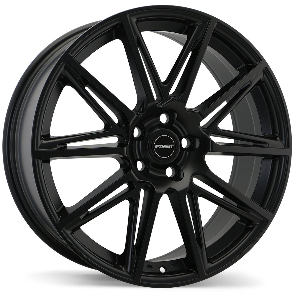 Fast Wheels Switch Satin Black 19x8 +35 5x114.3mm 66.1mm