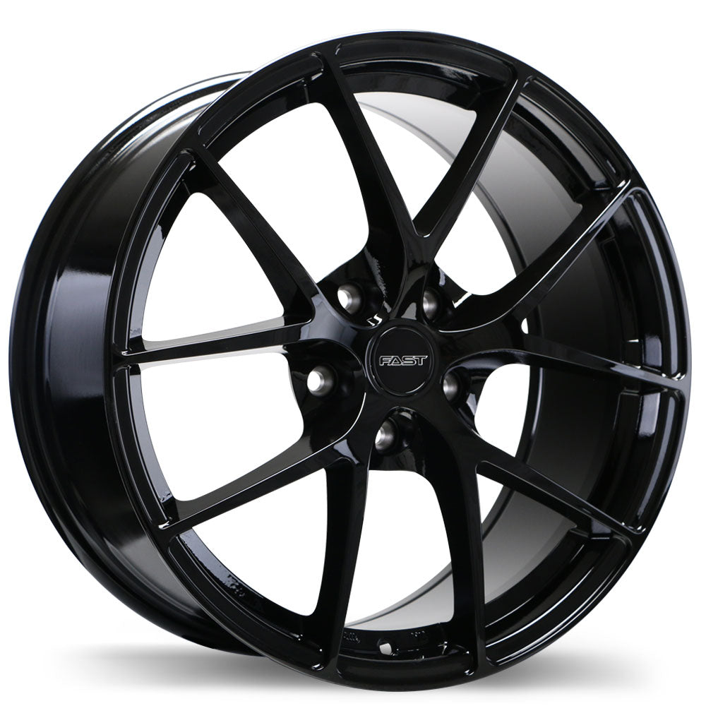 Fast Wheels Innovation Gloss Black 18x8 +40 5x114.3mm 66.1mm