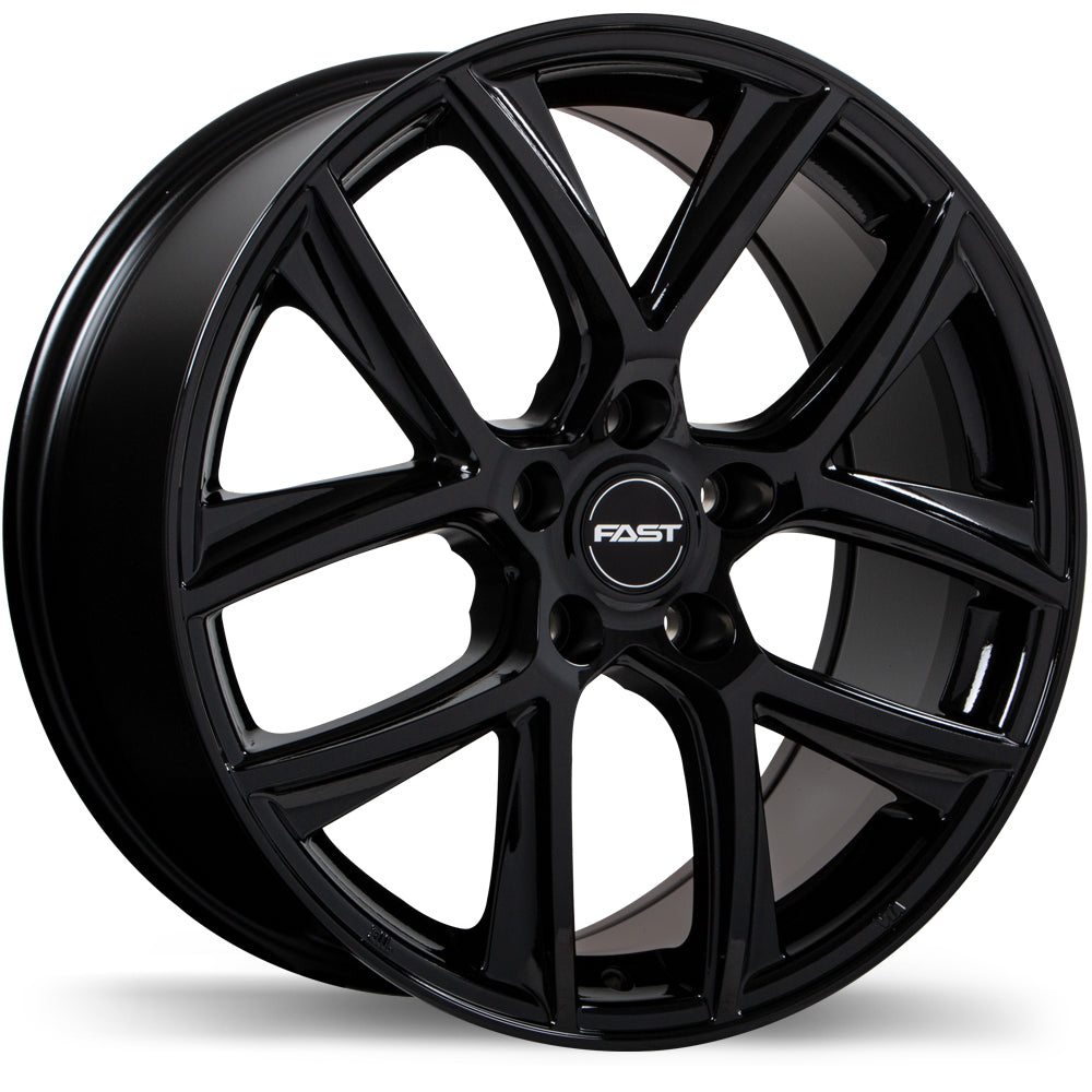 Fast Wheels Tactic Gloss Black 16x6.5 +45 5x114.3mm 67.1mm
