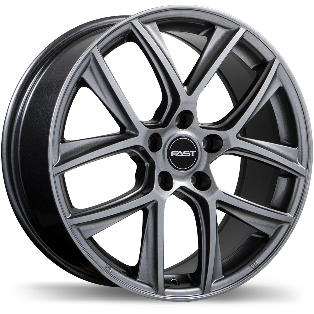 Fast Wheels Tactic Titanium 16x6.5 +45 5x114.3mm 67.1mm