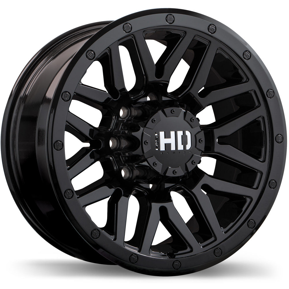 Fast HD Menace Gloss Black 17x8 +15 8x170mm 125.0mm