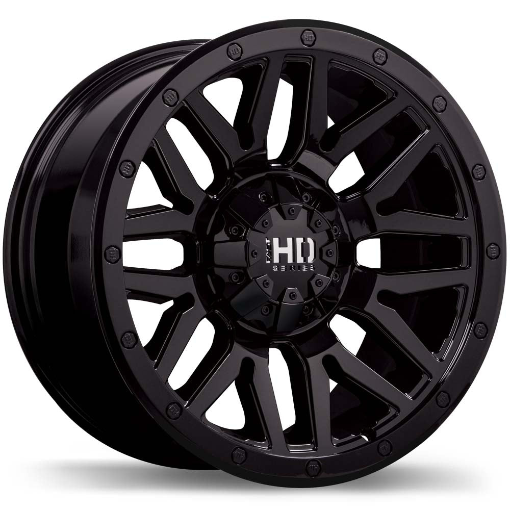 Fast HD Menace Gloss Black 18x9 0 6x139.7mm 106.1mm