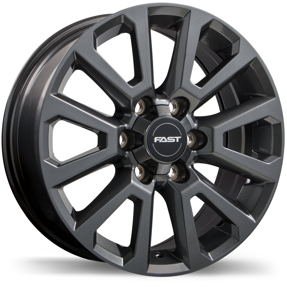 Fast Wheels Storm II Gloss Gunmetal 18x7.5 +30 6x139.7mm 78.0mm