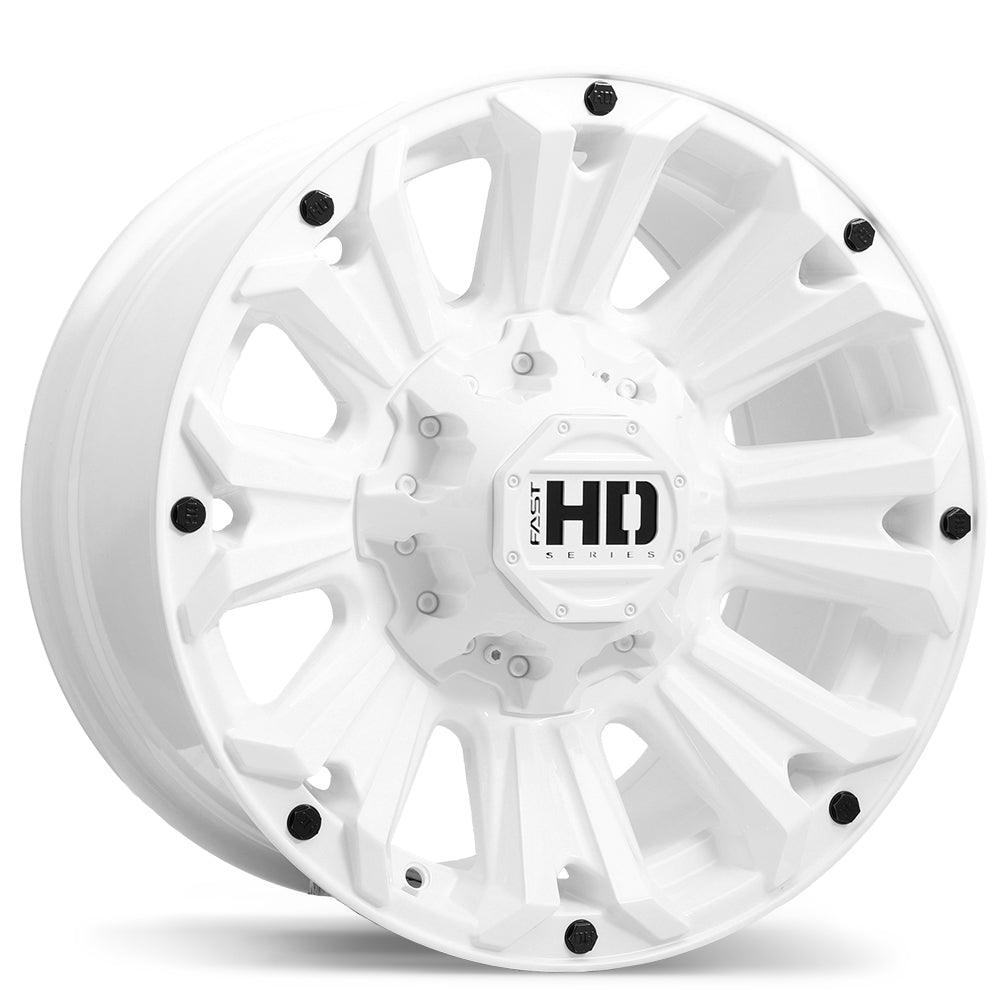 Fast HD AMMO Gloss White 17x9 +20 5x114.3|5x127mm 78.0mm
