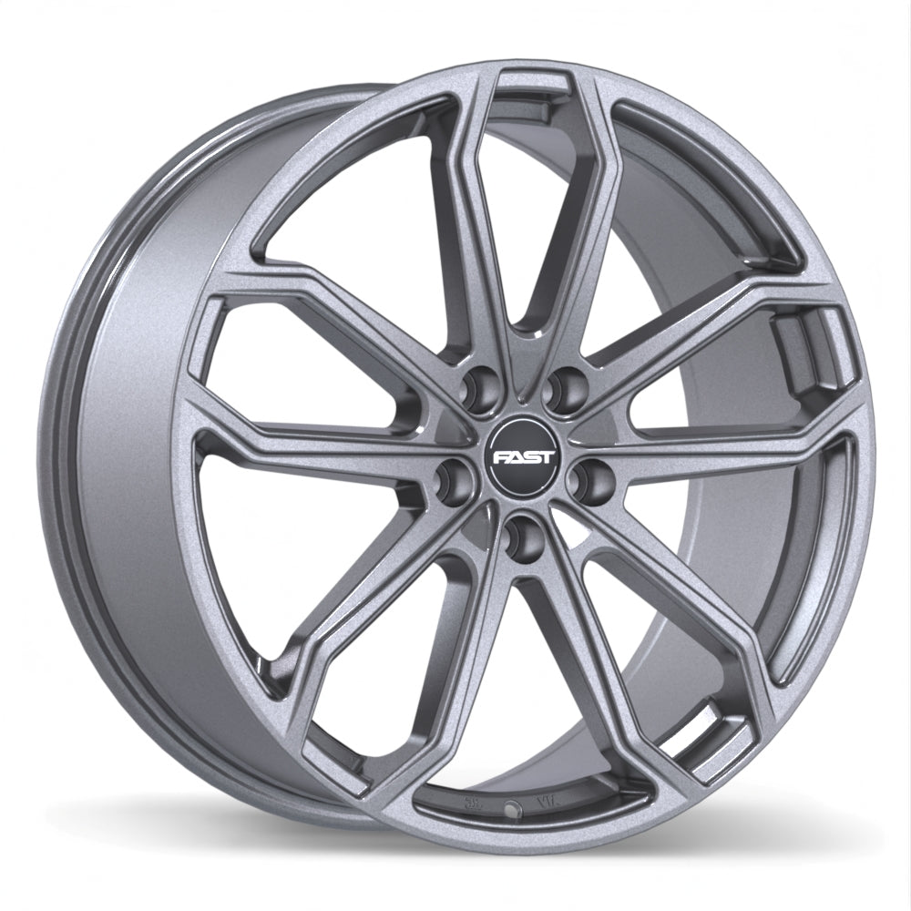 Fast Wheels Impression Titanium 20x8.5 +40 5x114.3mm 67.1mm