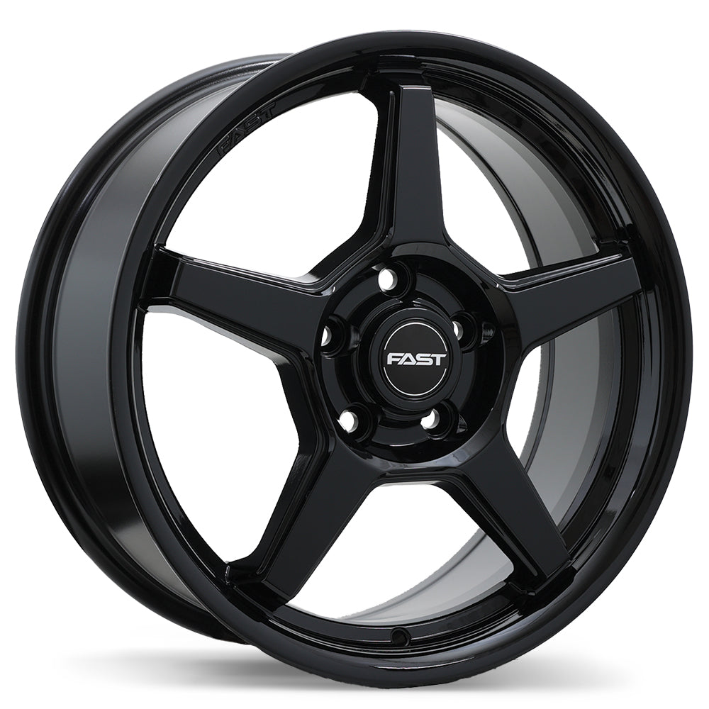 Fast Wheels Flair Gloss Black 17x7 +45 5x114.3mm 67.1mm