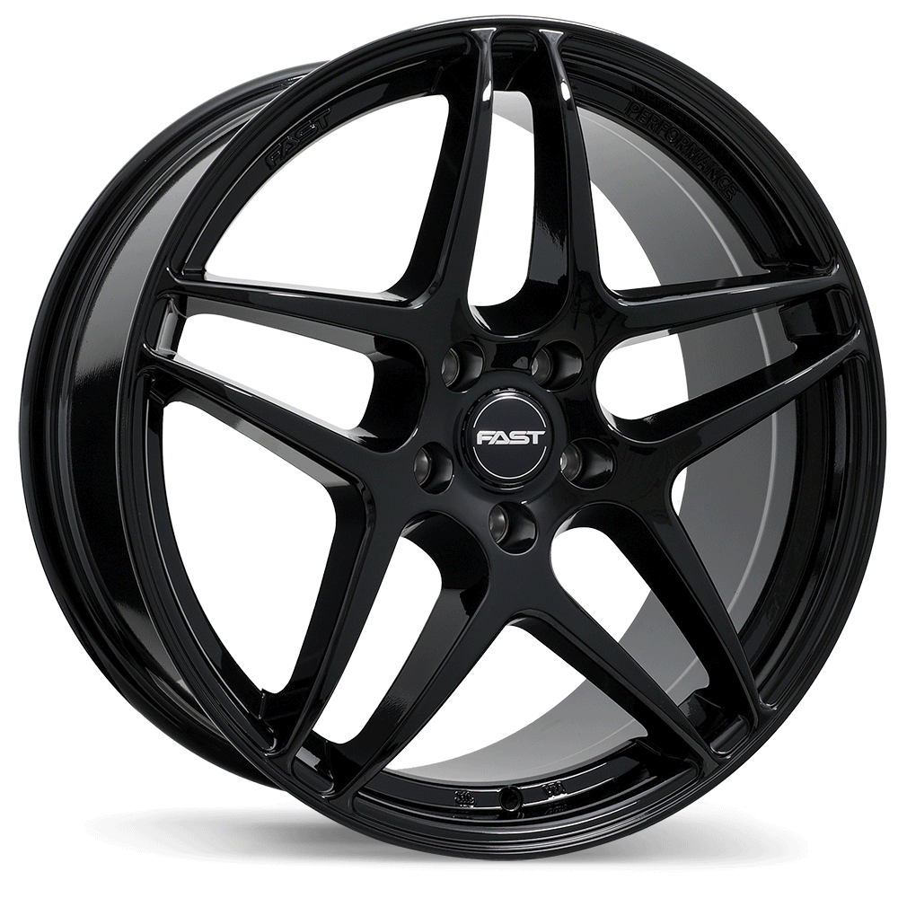 Fast Wheels Boost Gloss Black 18x8 +40 5x120mm 72.6mm