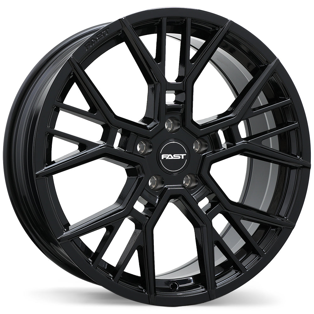 Fast Wheels Spectre Gloss Black 19x8.5 +30 5x120mm 64.1mm