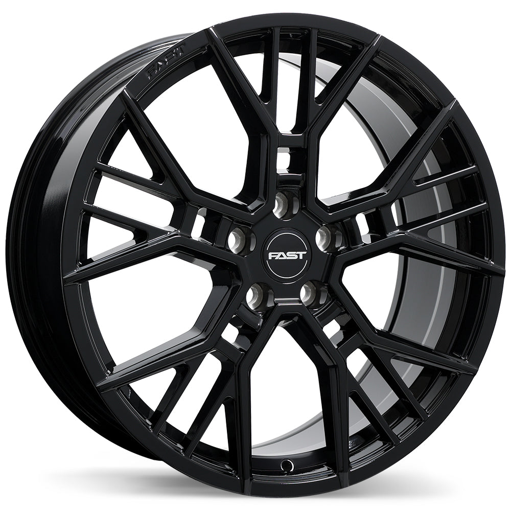Fast Wheels Spectre Gloss Black 20x8.5 +50 5x120mm 64.1mm