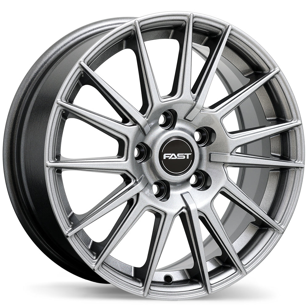Fast Wheels Tempest Titanium 18x8 +40 5x110mm 65.1mm