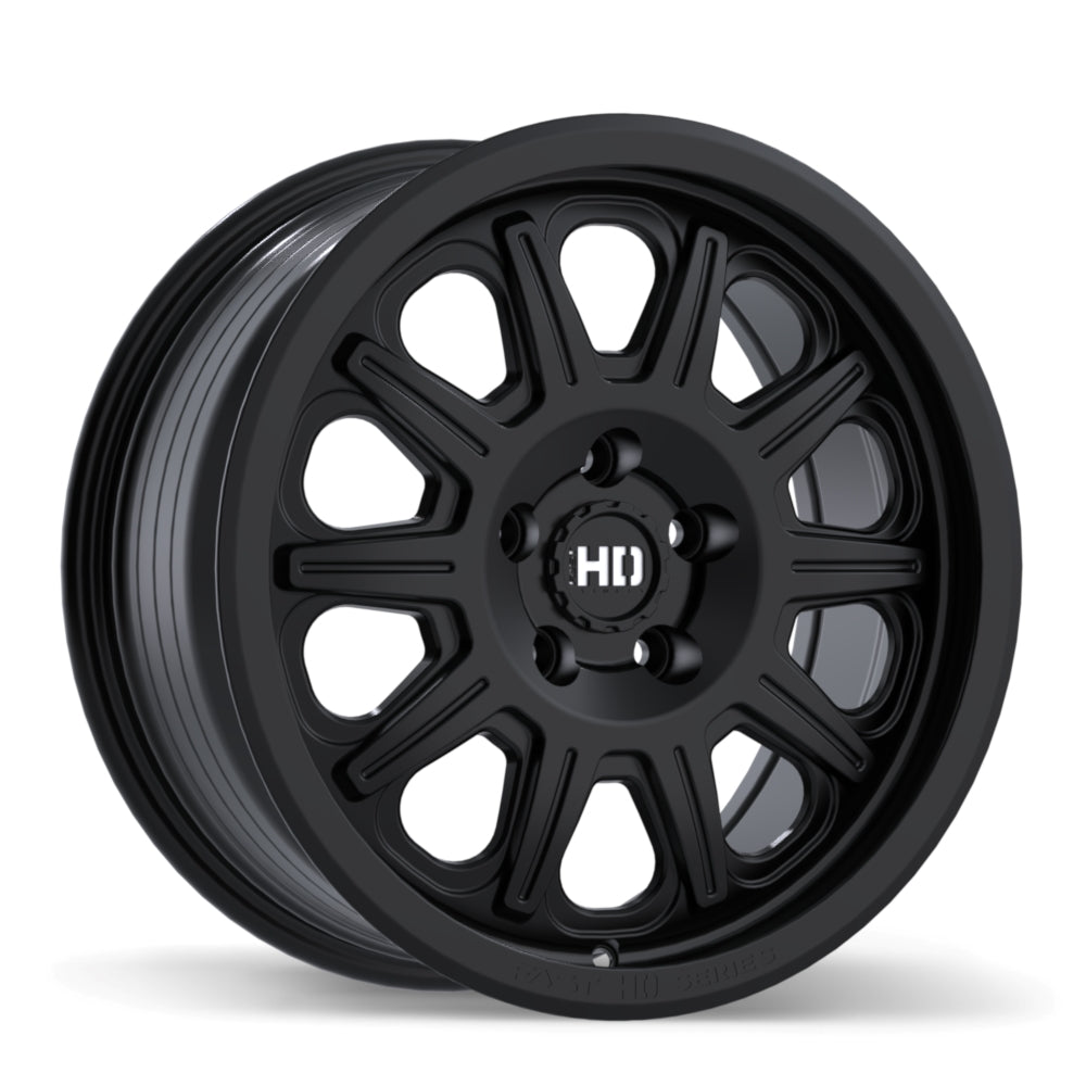 Fast HD Fury Satin Black 17x8 +40 5x110mm 65.1mm