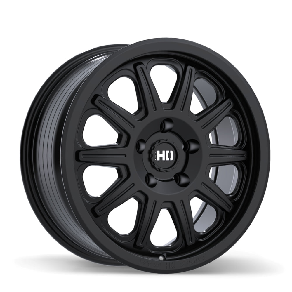 Fast HD Fury Satin Black 18x8 +45 5x127mm 71.5mm