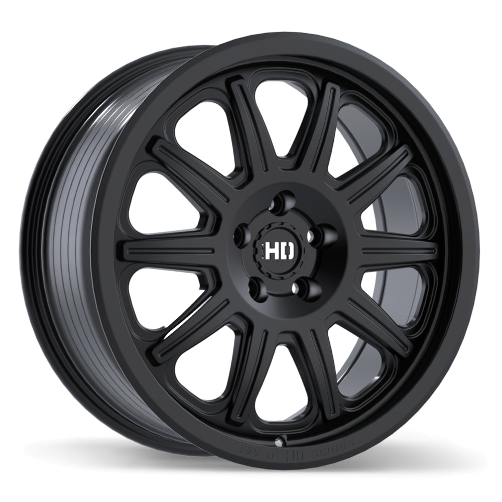 Fast HD Fury Satin Black 19x8 +40 5x114.3mm 72.6mm