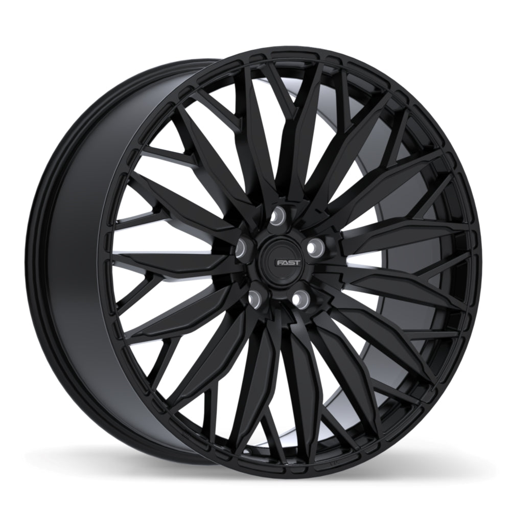 Fast Wheels Onyx Satin Black 22x9.5 +35 5x120mm 72.6mm