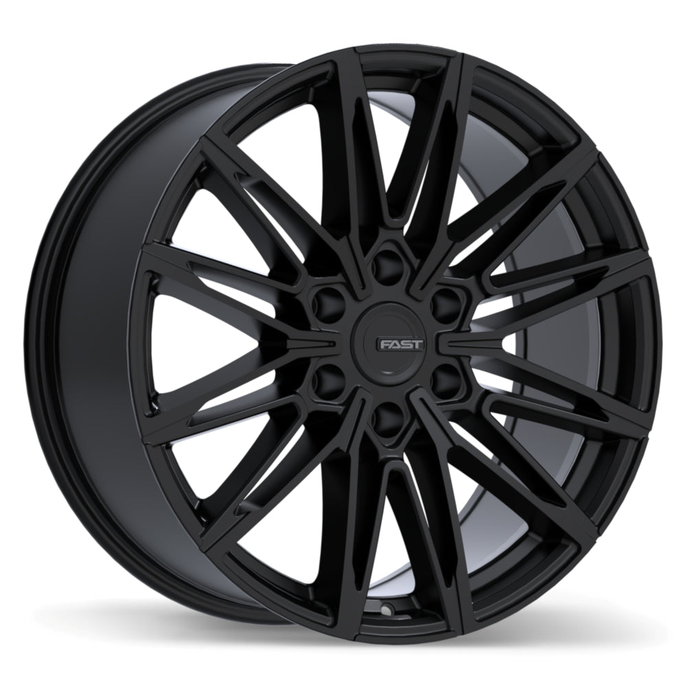 Fast Wheels Nordik Satin Black 20x9 +20 6x139.7mm 78.0mm