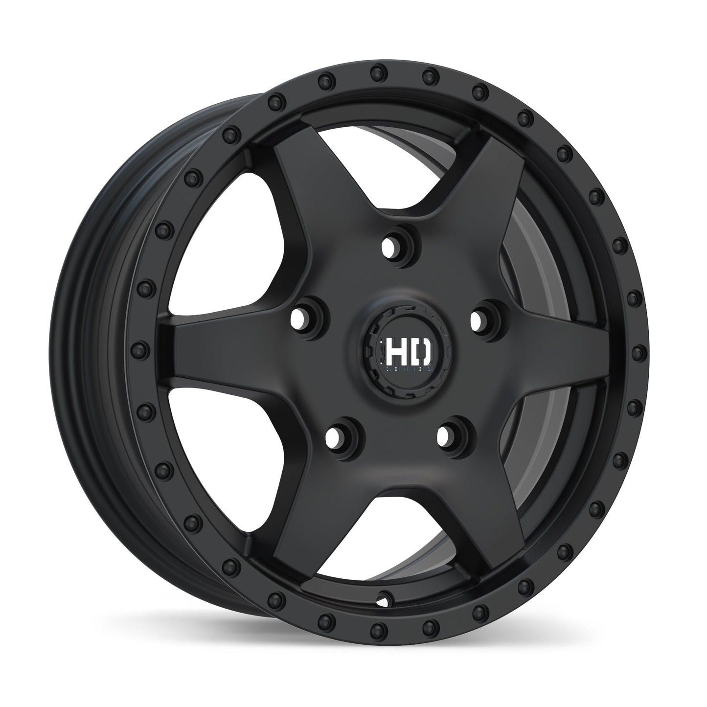 Fast HD Stax Satin Black 16x6.5 +60 5x160mm 65.1mm