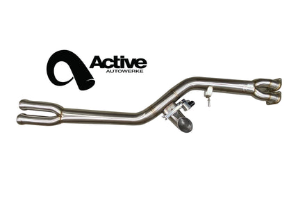 F8X BMW M3 & M4 Mid Pipe includes Active F-brace