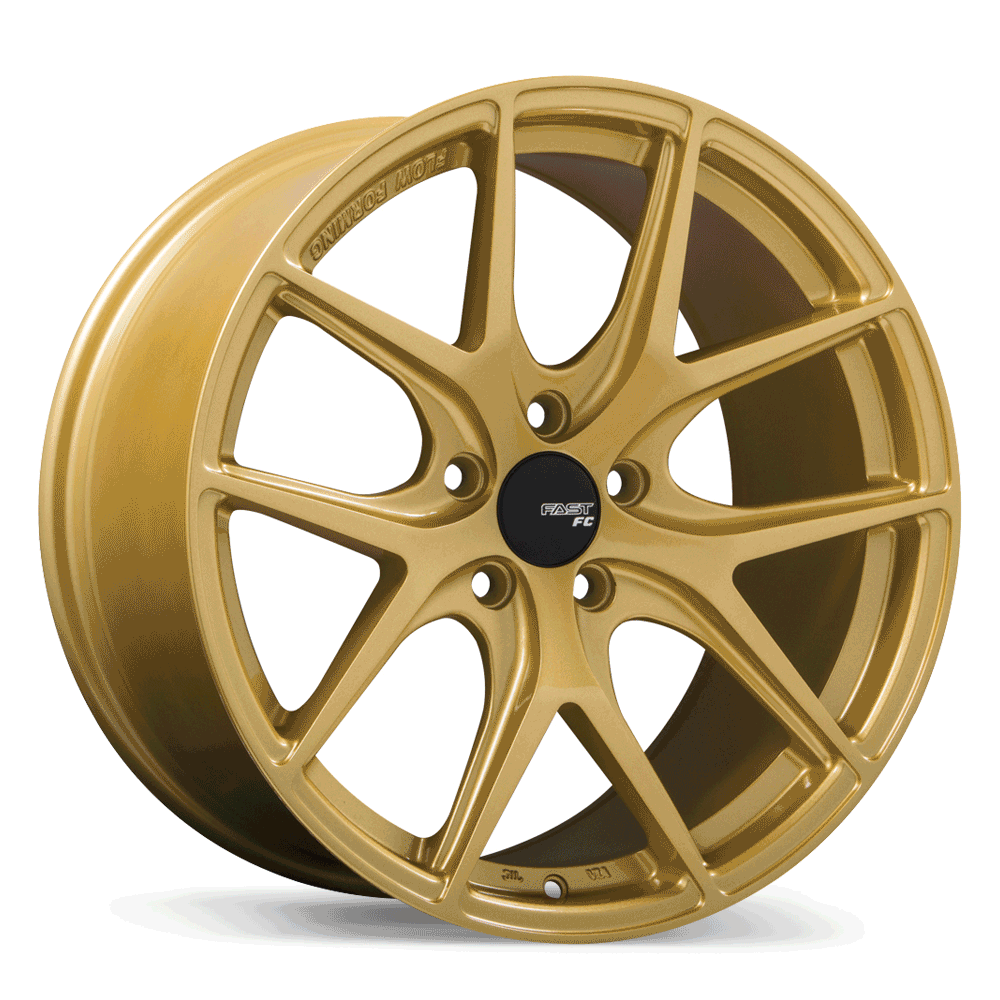 Fast Wheels FC04 Gold 17x8 +40 5x114.3mm 72.6mm