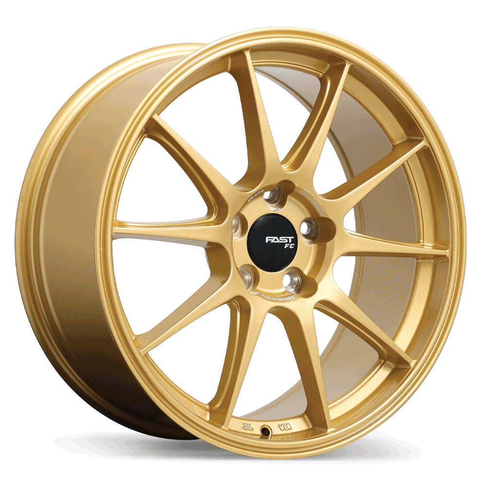 Fast Wheels FC08 Gold 18x8 +40 5x108mm 72.6mm