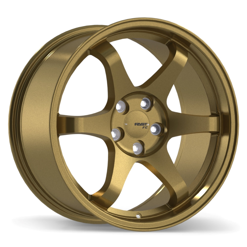 Fast Wheels FC09 Satin Gold 18x9 +30 5x112mm 72.6mm