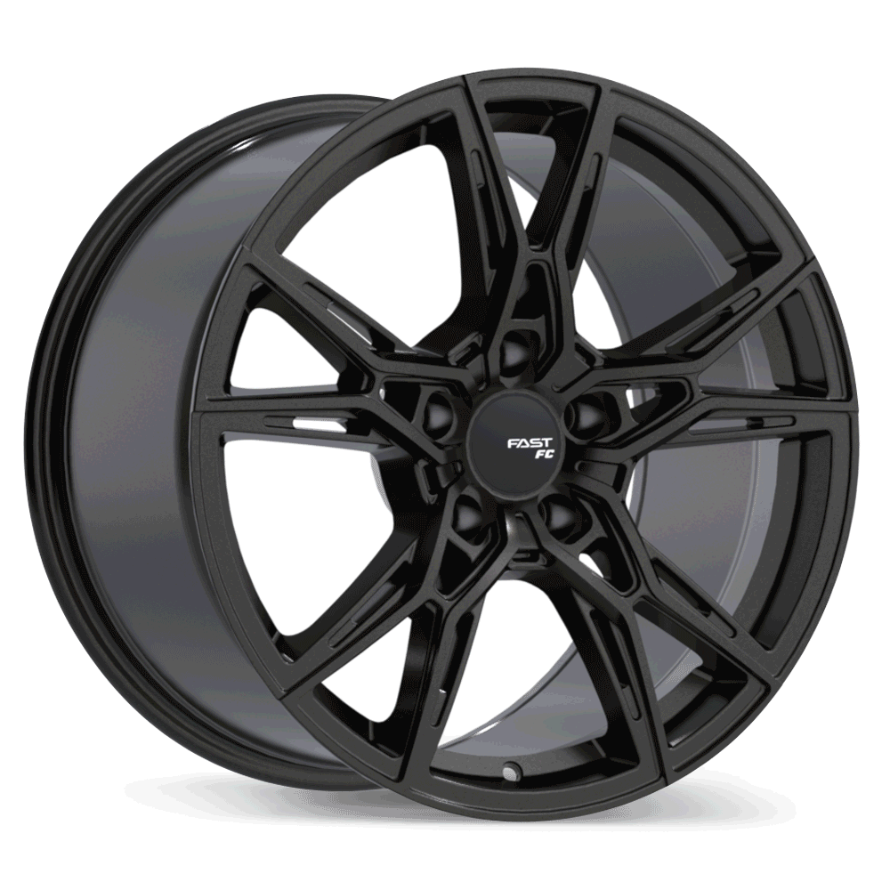 Fast Wheels FC10 Gloss Black Anthracite 18x10.5 +45 5x120mm 64.1mm