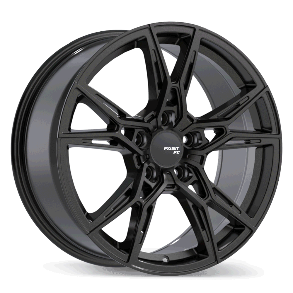 Fast Wheels FC10 Gloss Black Anthracite 18x8.5 +45 5x115mm 71.5mm