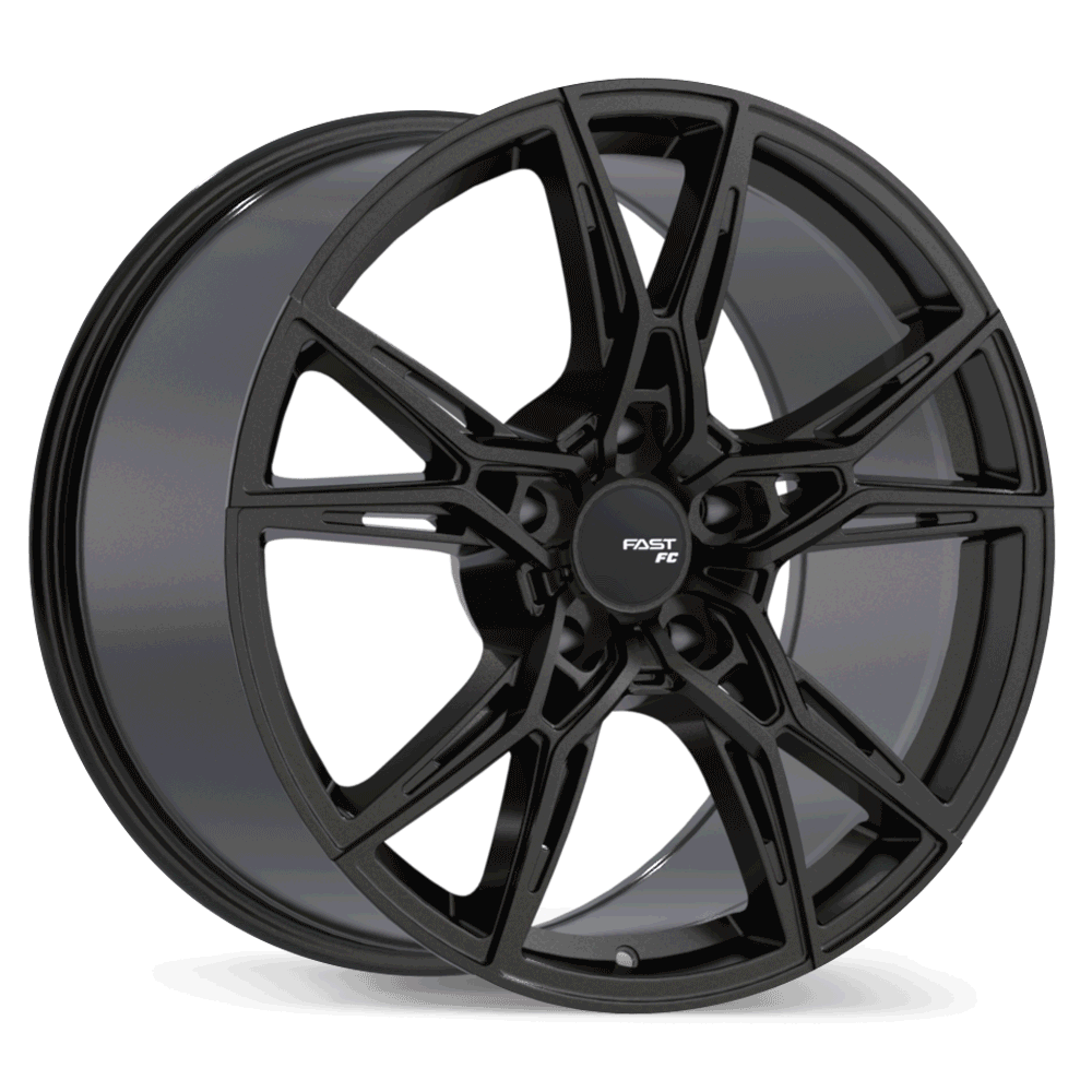 Fast Wheels FC10 Gloss Black Anthracite 19x10.5 +35 5x108mm 57.1mm