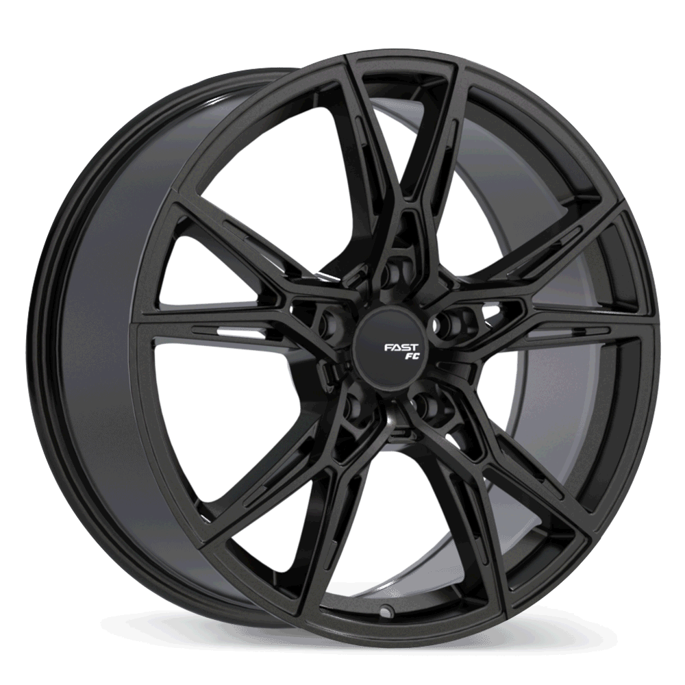 Fast Wheels FC10 Gloss Black Anthracite 19x9.5 +45 5x120.65mm 70.3mm