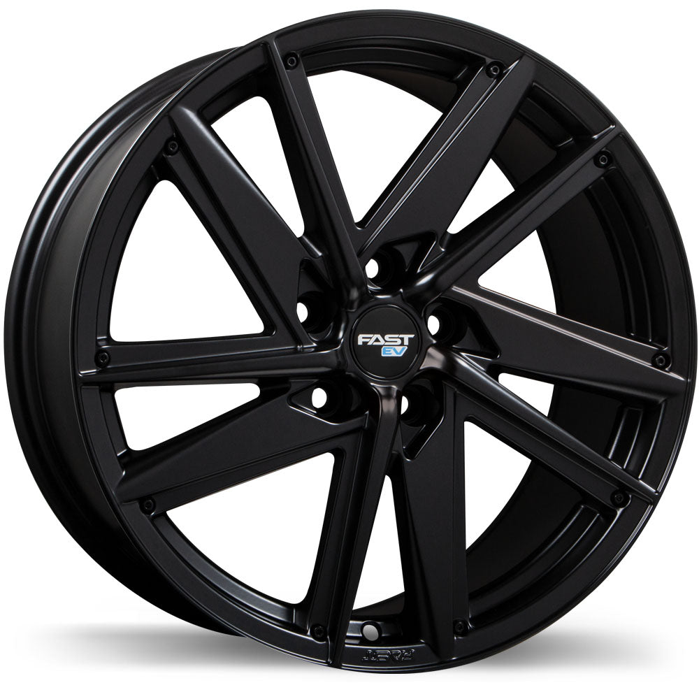 Fast Wheels EV01 Satin Black 17x6.5 +50 5x114.3mm 67.1mm