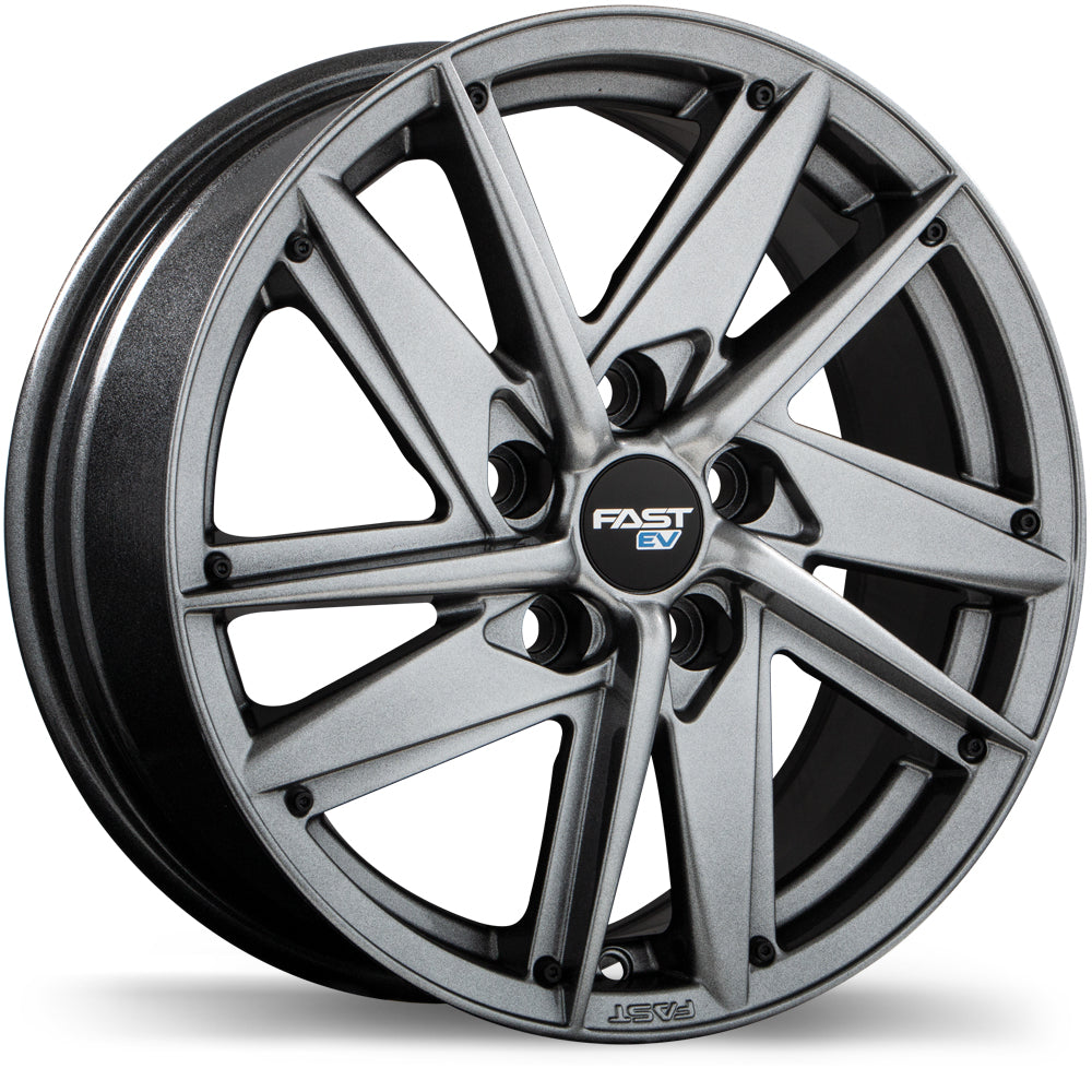 Fast Wheels EV01 Titanium 16x6.5 +38 5x114.3mm 66.1mm