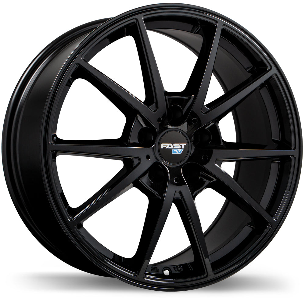 Fast Wheels EV02 Gloss Black 18x8 +42 5x114.3mm 67.1mm