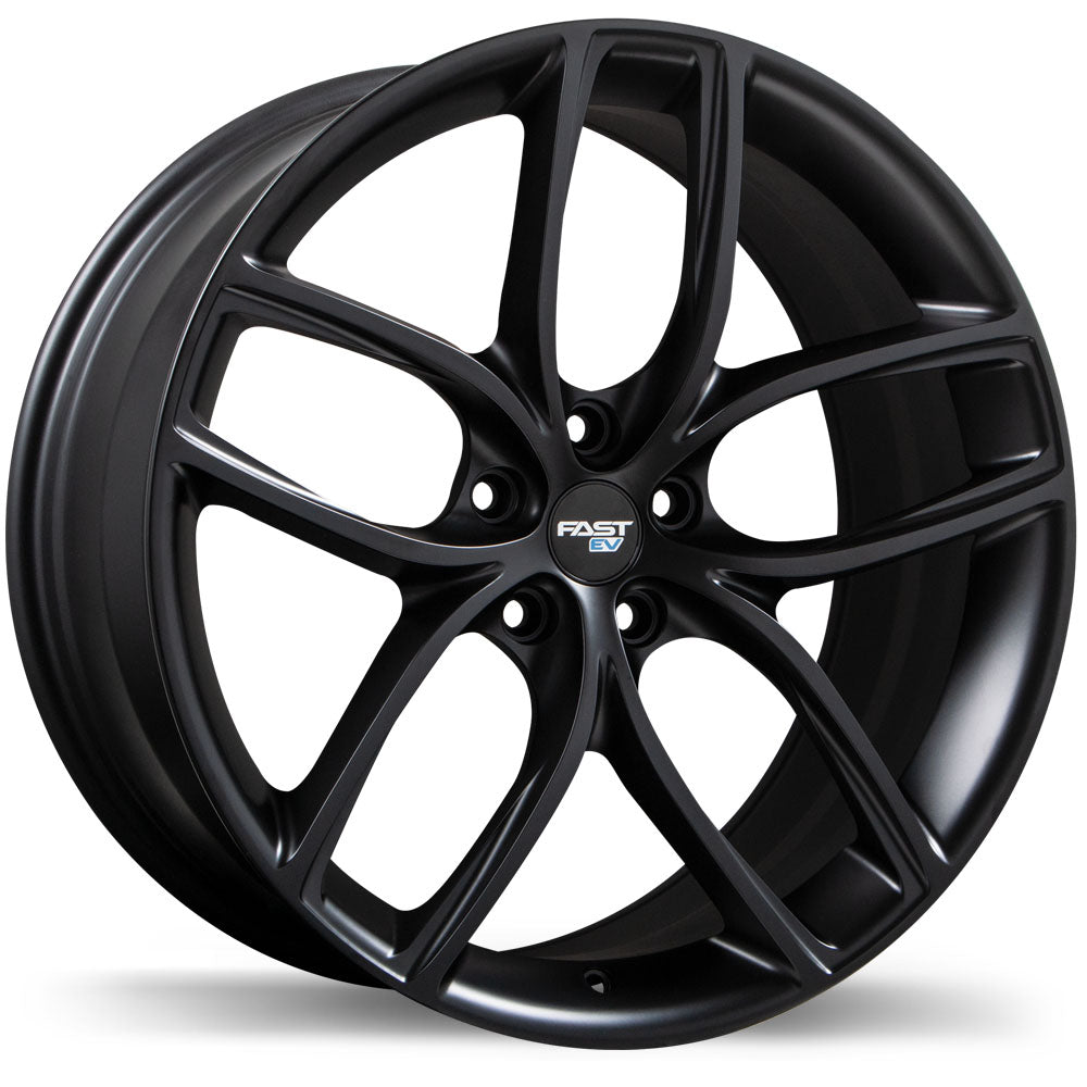 Fast Wheels EV04 Satin Black 19x8.5 +35 5x114.3mm 66.1mm