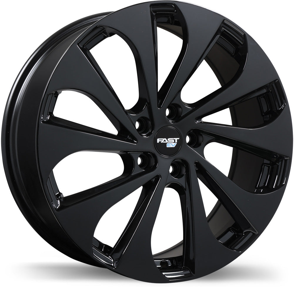 Fast Wheels EV05 Gloss Black 19x7.5 +50 5x114.3mm 67.1mm